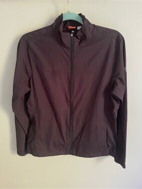 Puma Black Full-Zip Utility Jacket Windbreaker